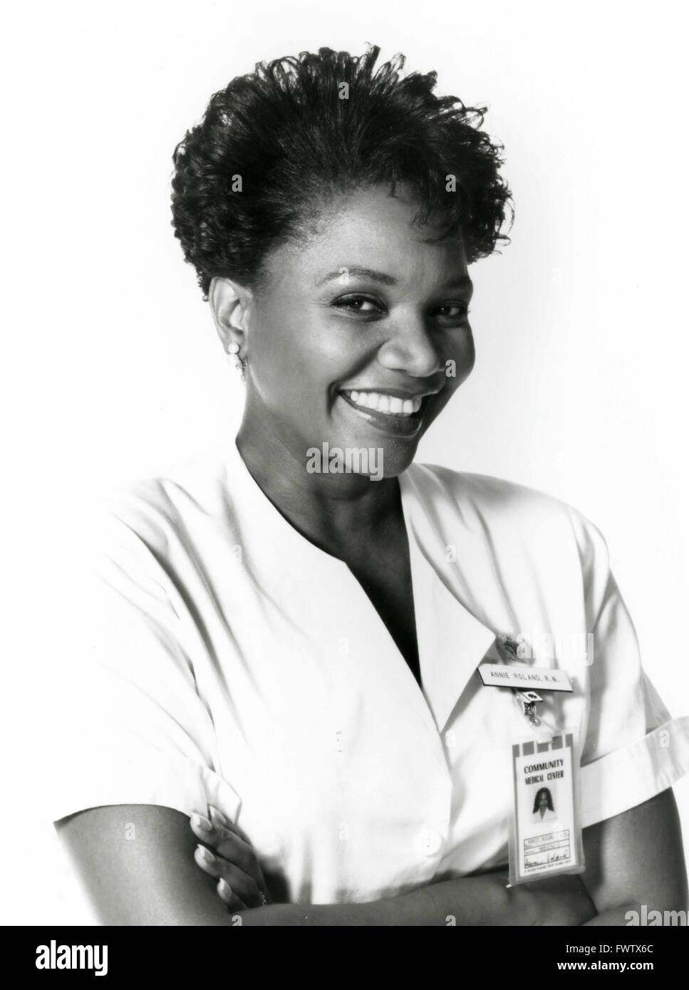Comme Arnetia Walker Annie Roland infirmières dans la série télé, USA 1993 Banque D'Images
