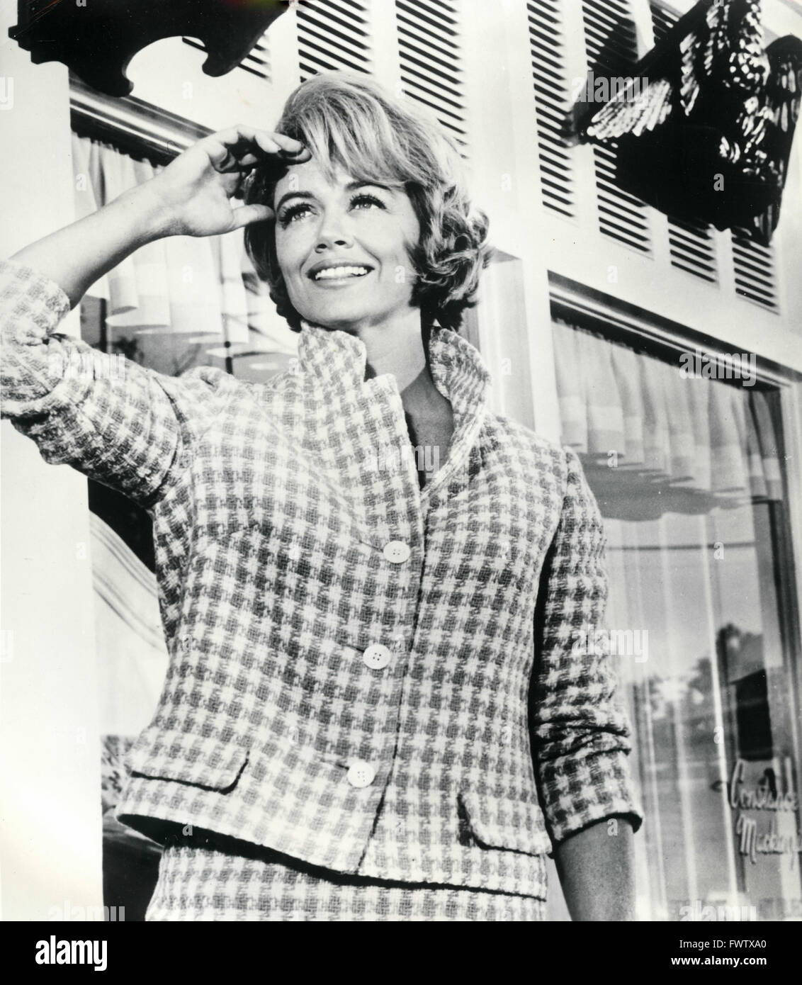 Dorothy Malone comme Constance MacKenzie dans Peyton Place, USA 1964 Banque D'Images