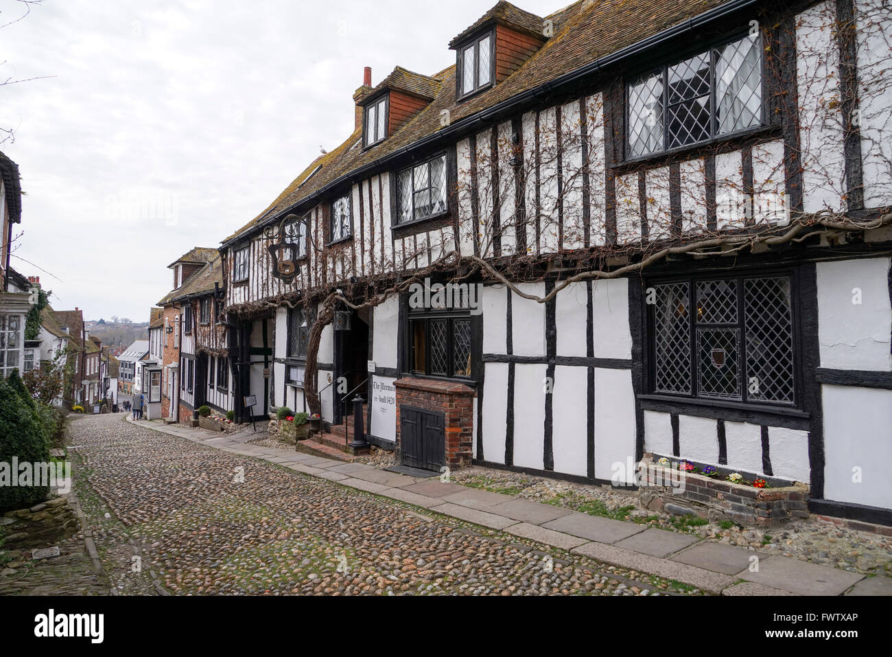 Le Mermaid Inn, Rye, East Sussex -1 Banque D'Images