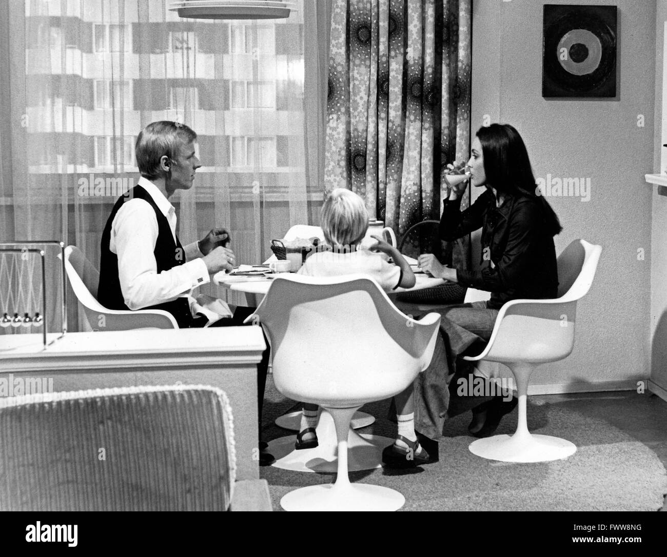 Plus minus null, Kinofilm, Deutschland 1974, Regie : Franz Peter Wirth, acteurs : Rolf Becker, Susanne Barth Banque D'Images