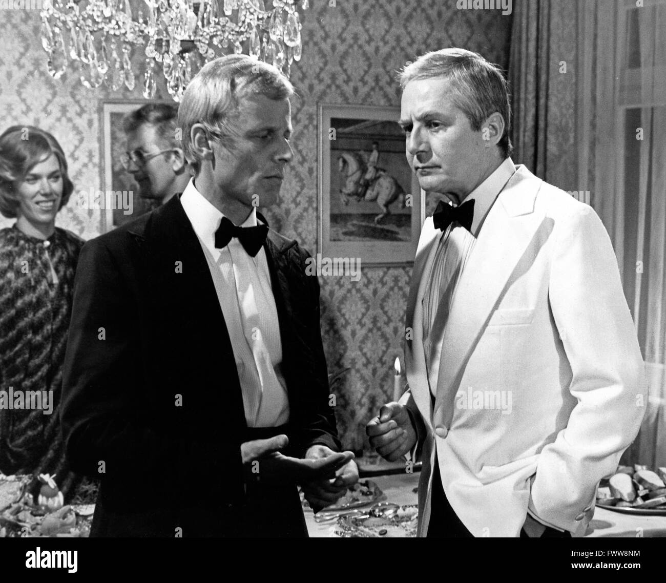 Plus minus null, Kinofilm, Deutschland 1974, Regie : Franz Peter Wirth, acteurs : Rolf Becker (liens) ; Werner Hinz Banque D'Images