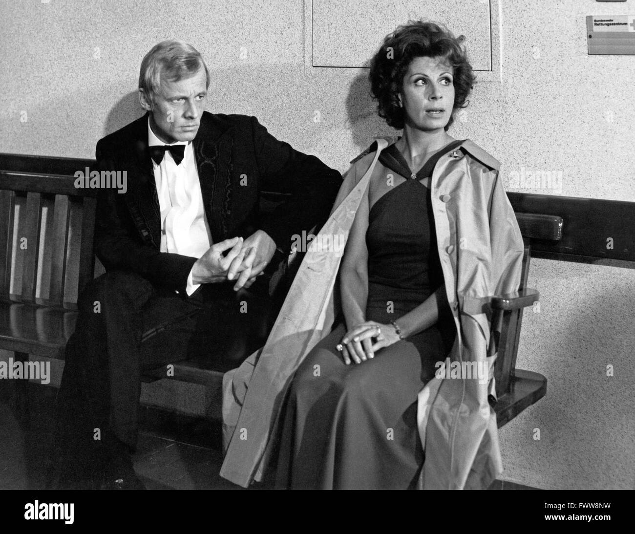 Plus minus null, Kinofilm, Deutschland 1974, Regie : Franz Peter Wirth, acteurs : Rolf Becker, Anaid Iplicjian Banque D'Images