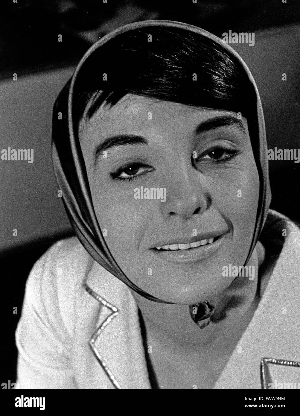 Deutsche Schauspielerin Luitgard Im, Deutschland 1950 er Jahre. L'actrice allemande Im Kuitgard, Allemagne 1950 Banque D'Images