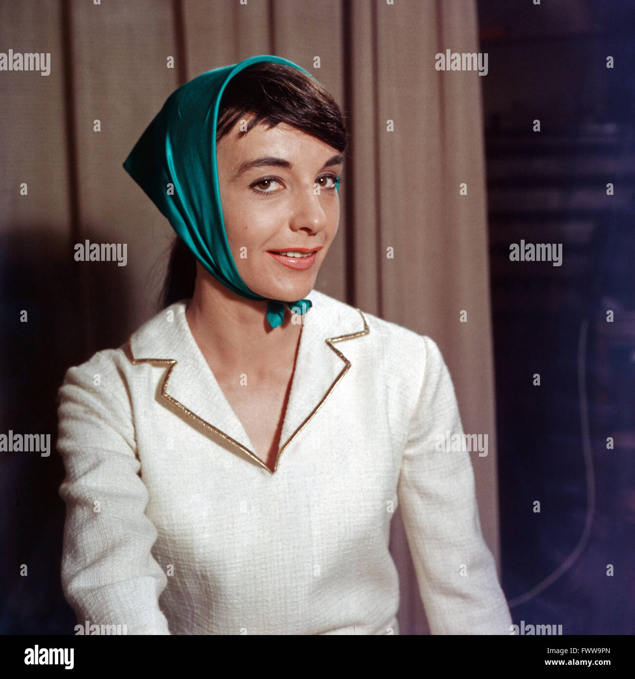 Deutsche Schauspielerin Luitgard Im, Deutschland 1950 er Jahre. L'actrice allemande Im Kuitgard, Allemagne 1950 Banque D'Images