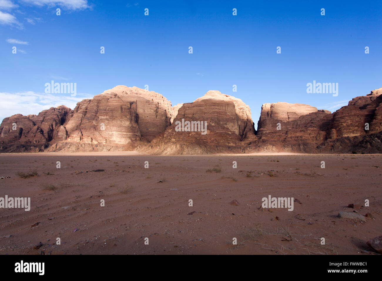 Wadi Rum, Jordanie Banque D'Images