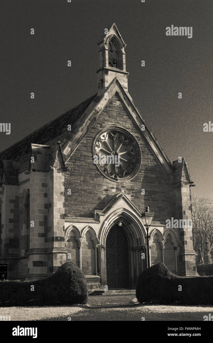 Une vue générale de l'église St MaryÕs à Dalkeith. L'Ecosse Photos par Pako Mera Banque D'Images