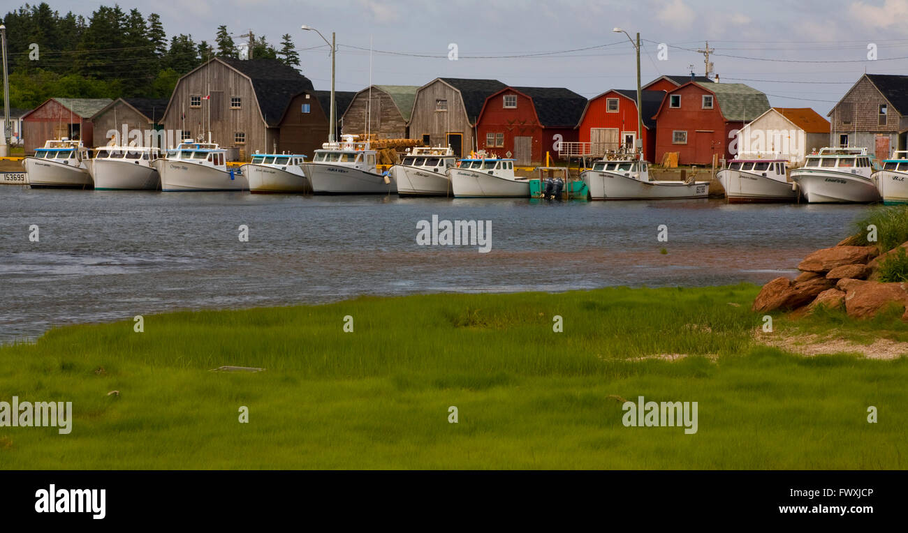 Vues de Malpeque,Canada Banque D'Images