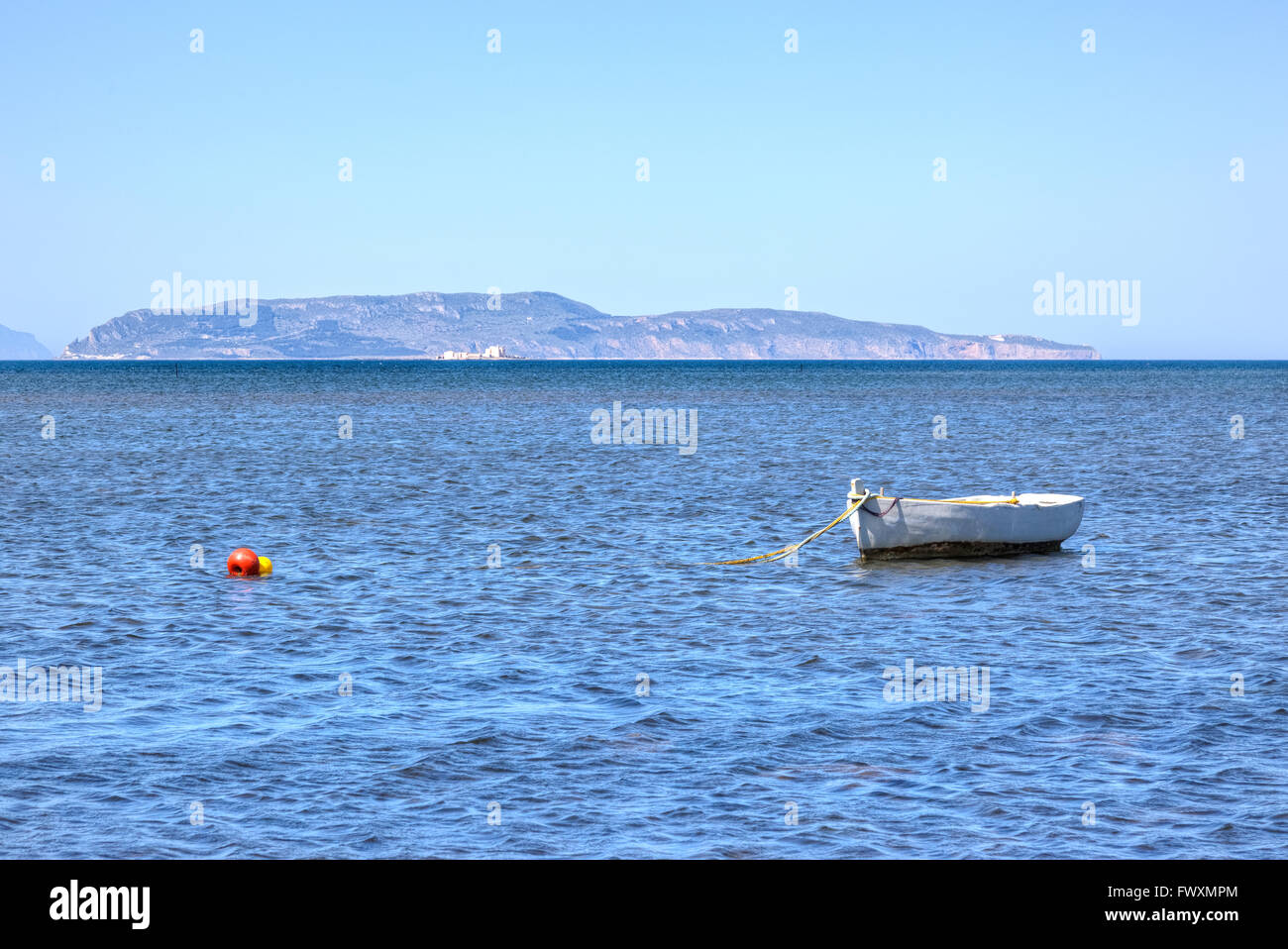 Levanzo, Îles Égades, Trapani, Sicile, Italie Banque D'Images