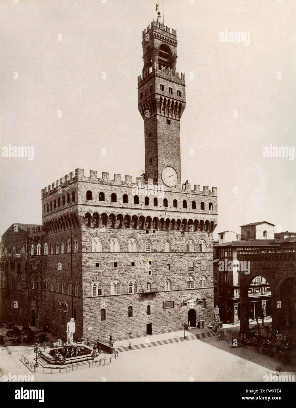 Palazzo Vecchio, Florence, Italie Banque D'Images