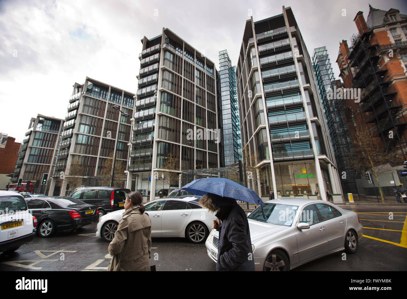 HYDE PARK, un luxe coûteux propriété résidentielle dans le monde développé par le bonbon Frères, Knightsbridge, London, UK Banque D'Images