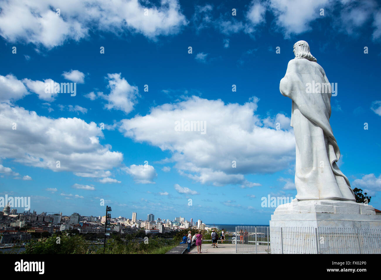 Le Christ de La Havane Banque D'Images