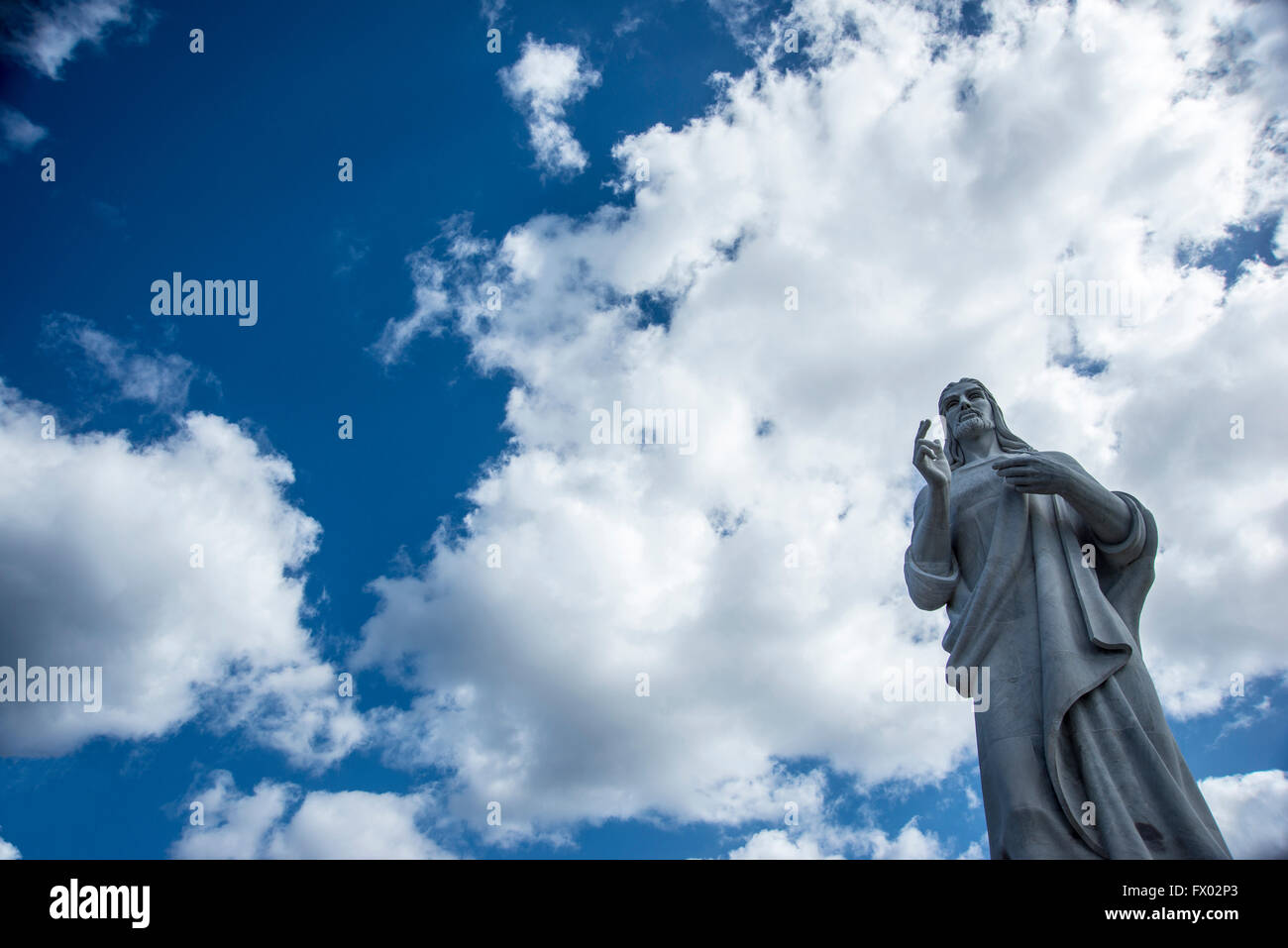 Le Christ de La Havane Banque D'Images