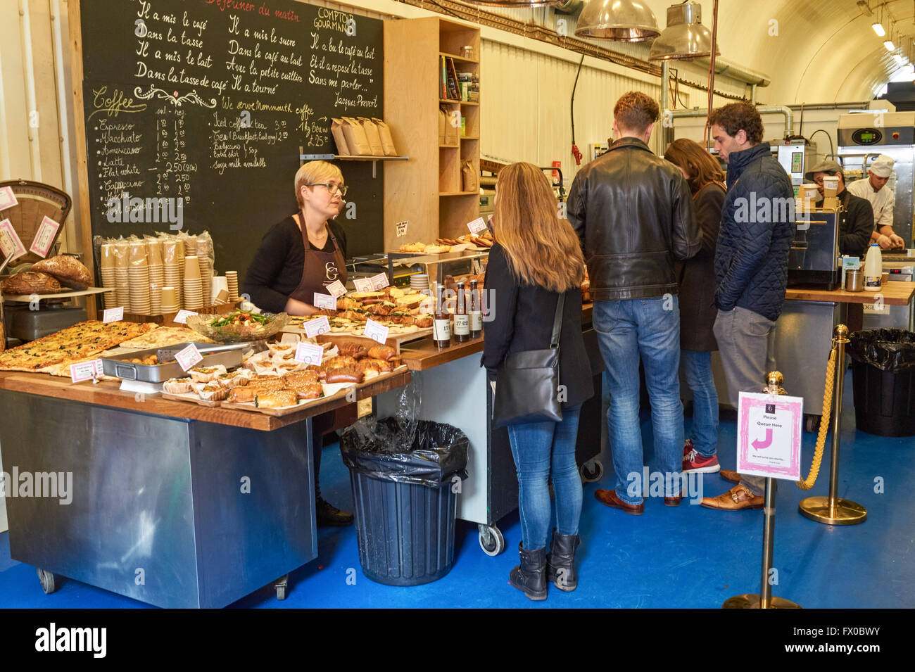 Druid Street Market dans Bermondsey, Londres Angleterre Royaume-Uni UK Banque D'Images