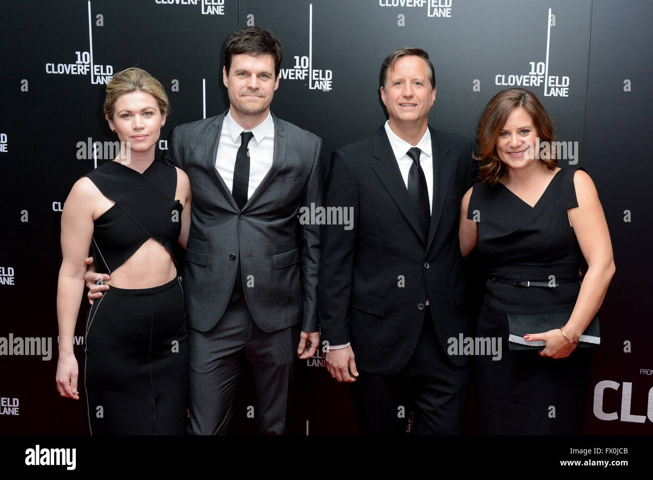 Première mondiale de New York '10 Cloverfield Lane' dans l'AMC Loews Lincoln Square 13 - théâtre d'arrivées : Guest Où : New York, New York, United States Quand : 08 Mars 2016 Banque D'Images