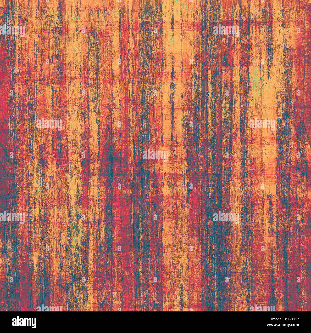 Abstract grunge background. Avec brun, rouge, orange, bleu patterns Banque D'Images