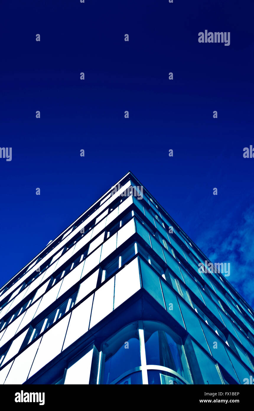 Bâtiment moderne abstrait architecture Banque D'Images