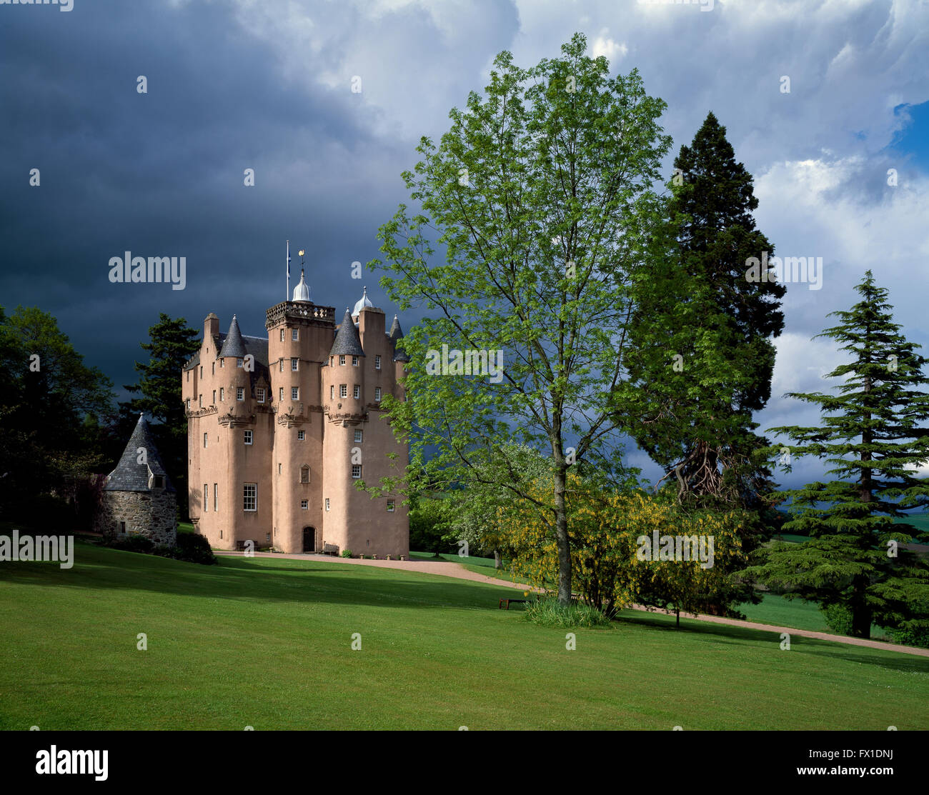 Craigievar Castle, région de Grampian, Ecosse, Royaume-Uni Banque D'Images