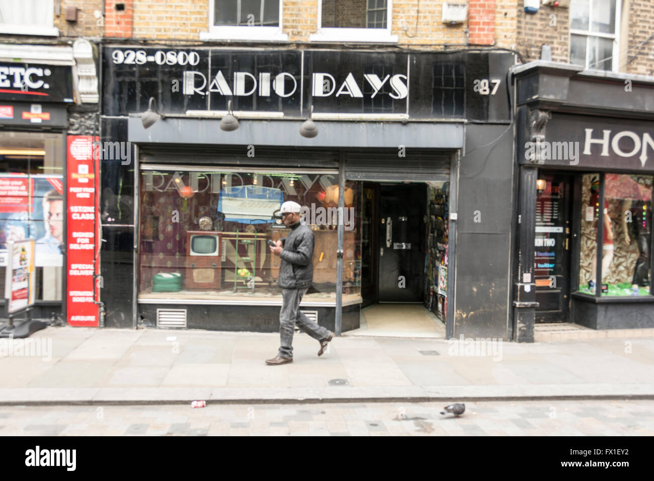 La radio sur des Marais, Waterloo, London, SE1, Royaume-Uni Banque D'Images