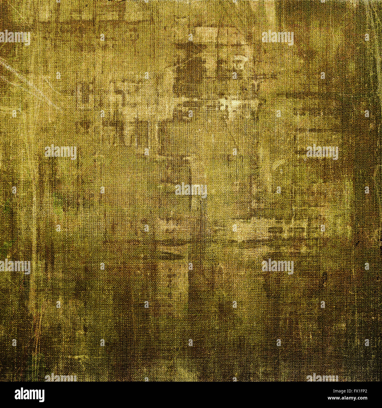 Texture Vintage Retro idéal pour milieux. Avec différents motifs couleur : jaune, marron, gris, noir Banque D'Images