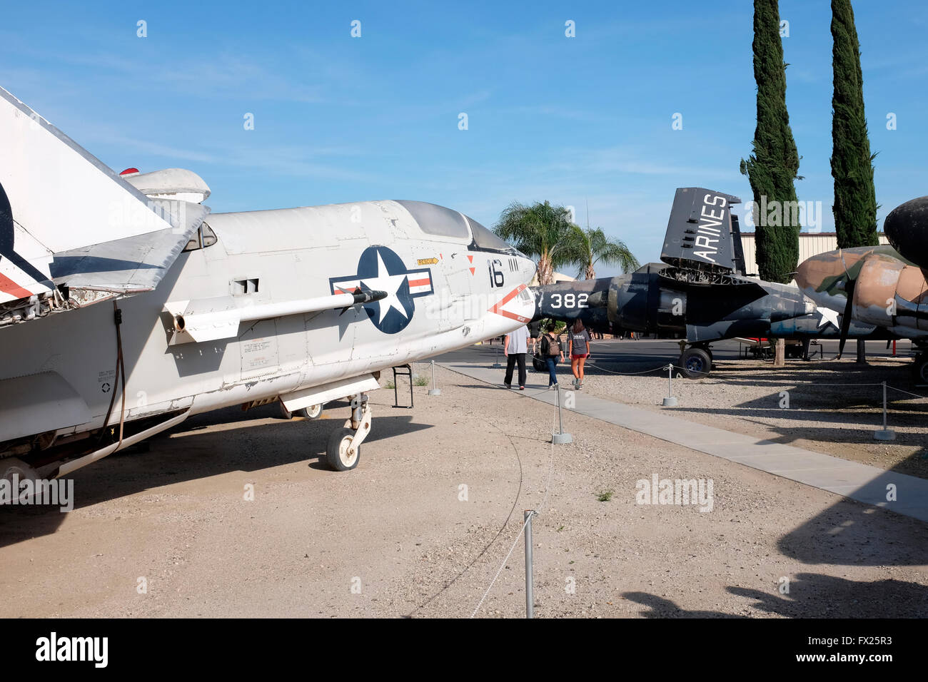 Les avions à Air Planes of Fame Museum à Chino, Californie Banque D'Images