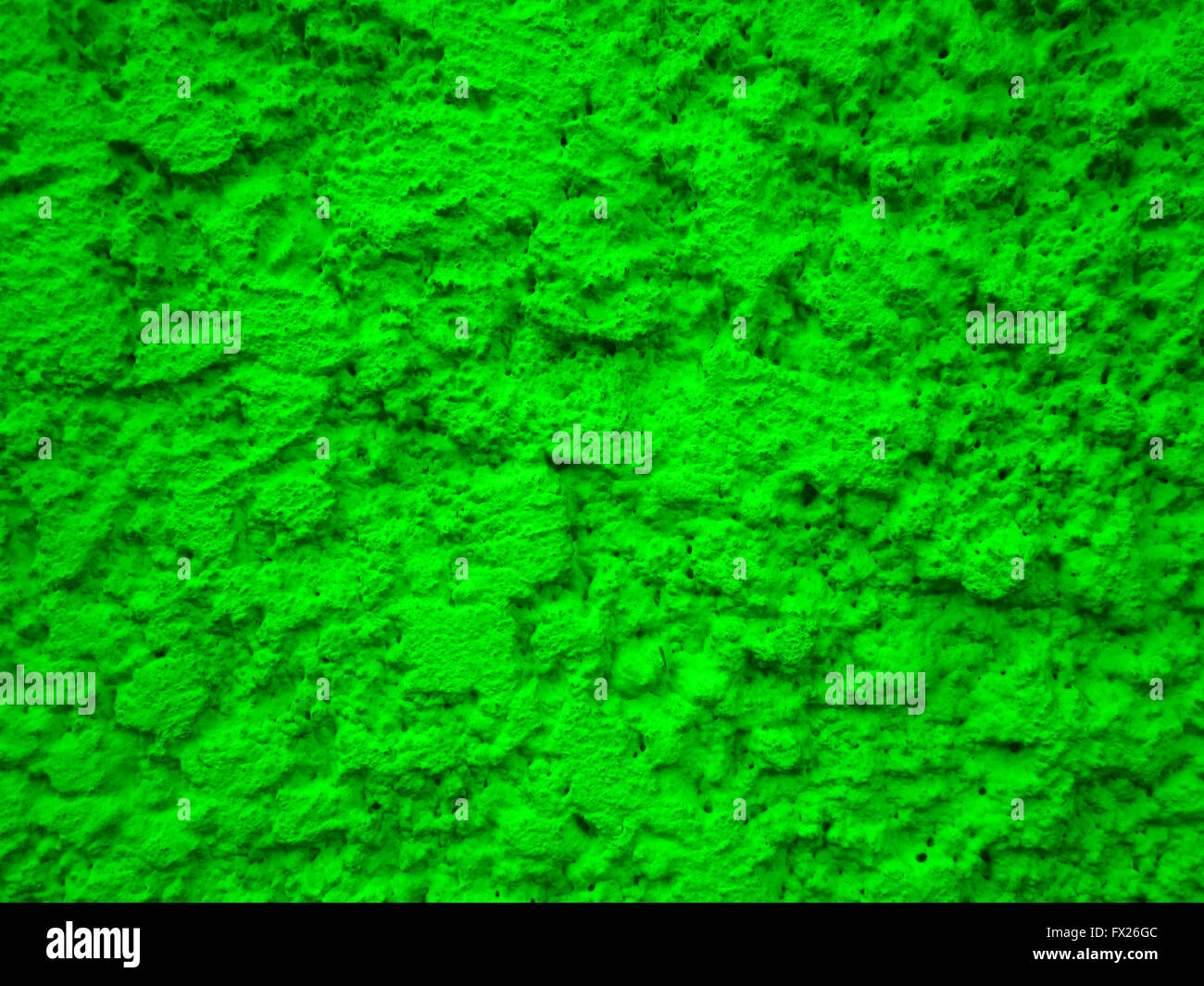 Green grunge mur de plâtre, l'arrière-plan de surface 5 Banque D'Images