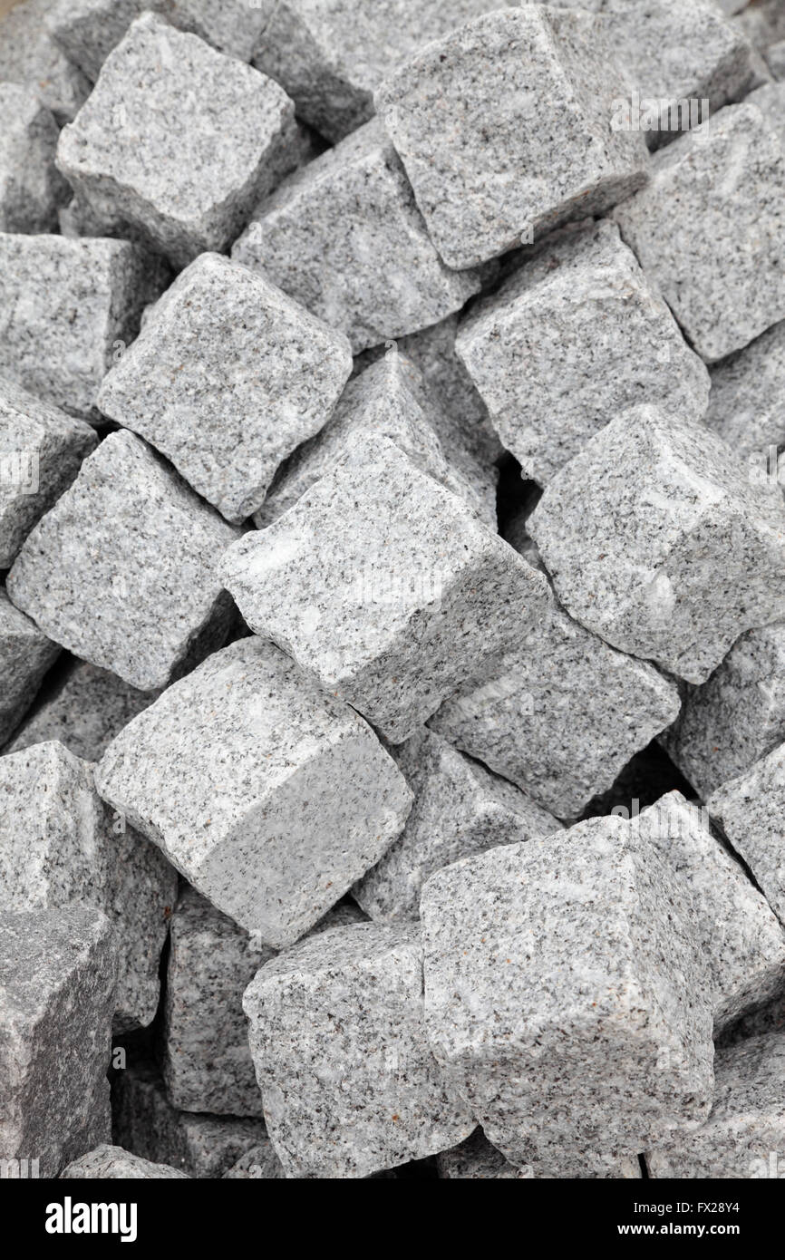 Pierres ornementales pour le jardinage Banque D'Images