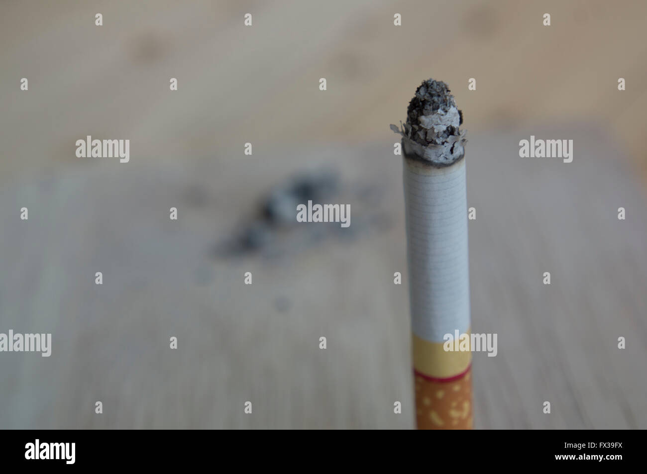 La fumée de cigarette santé malsains Banque D'Images