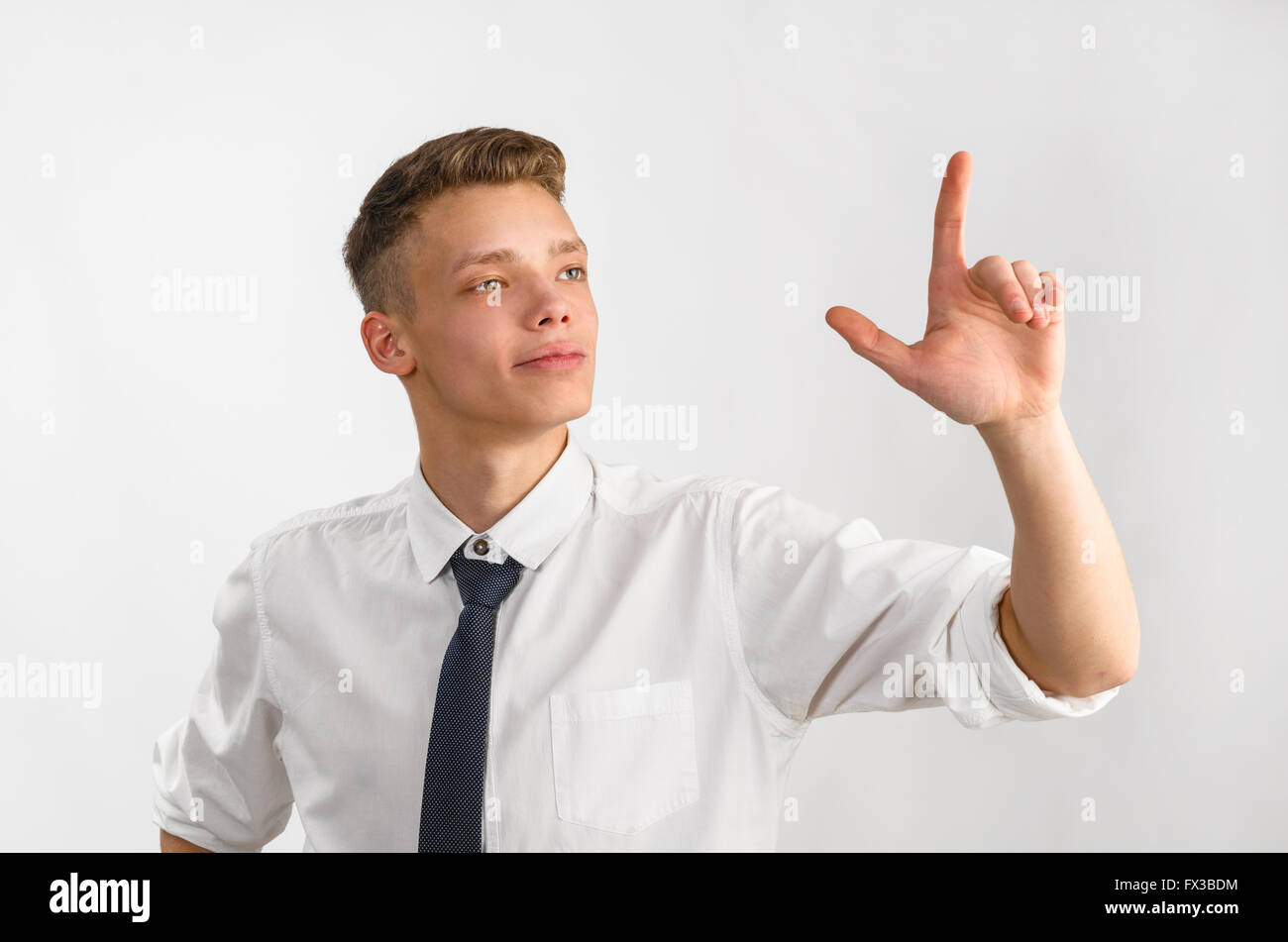 Jeune homme élégant Banque D'Images