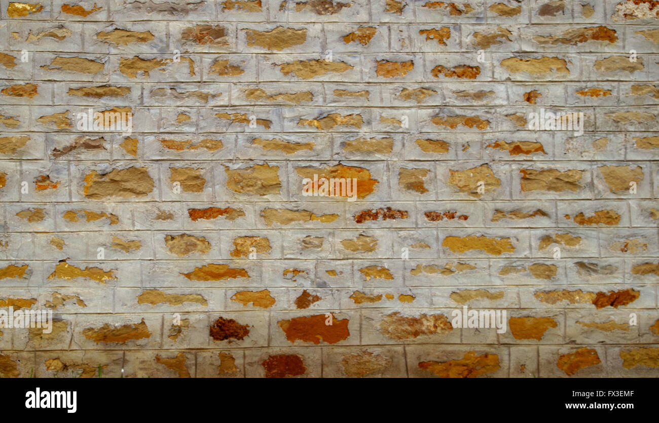 Mur de pierres de taille Banque D'Images