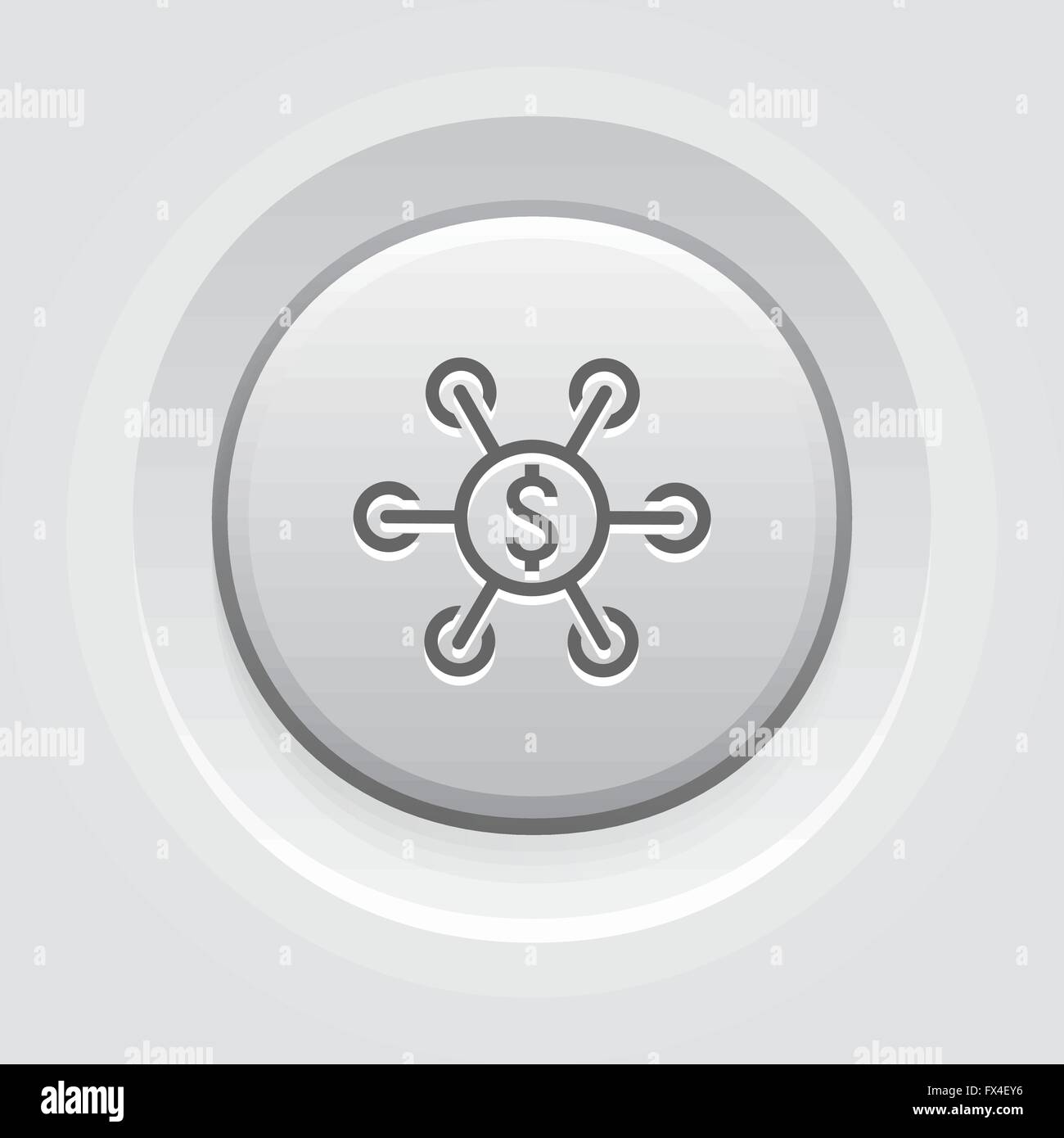 L'icône de l'investissement. Concept d'affaires Illustration de Vecteur