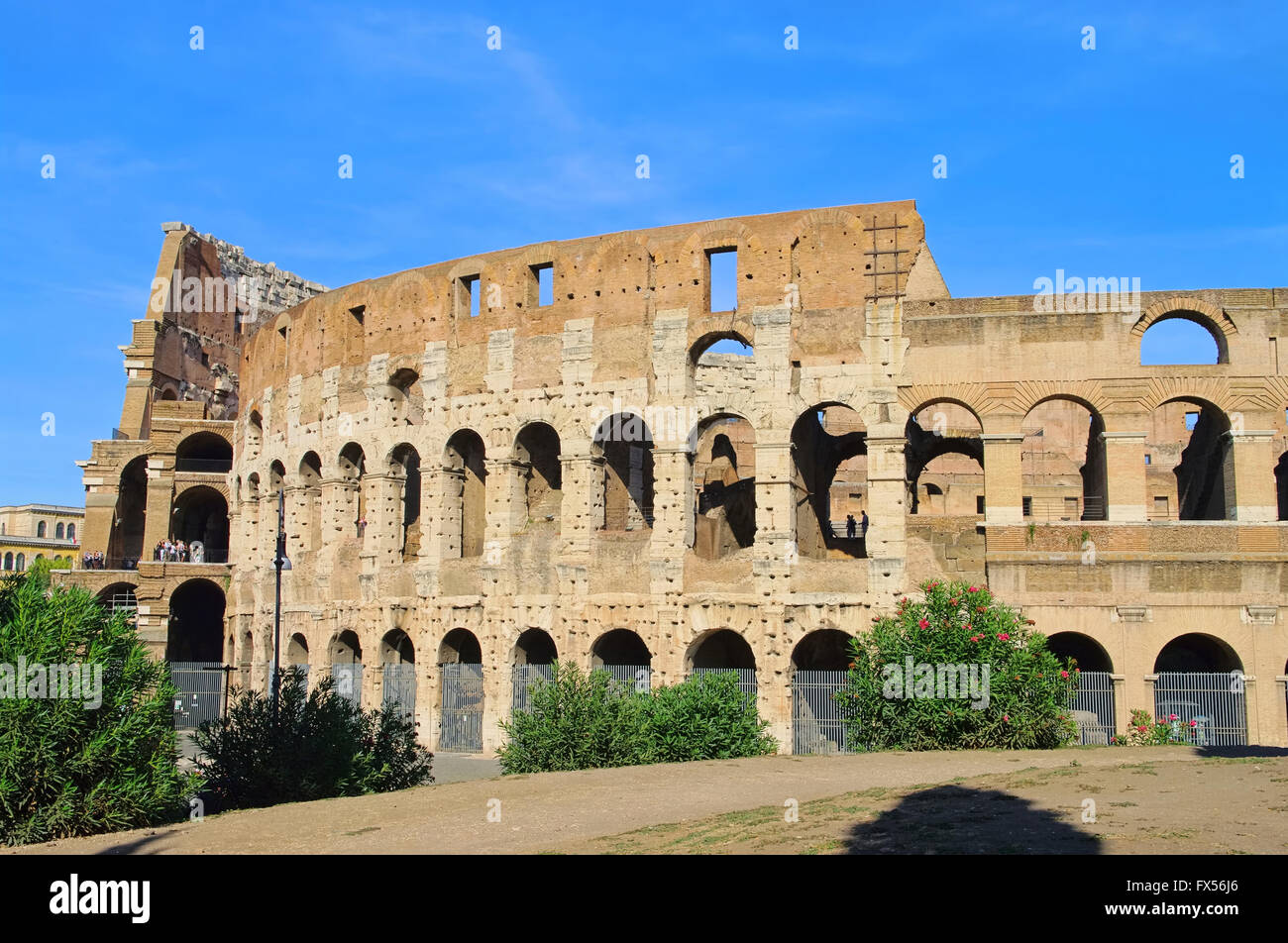 Rom Rom Kolosseum - Colisée 06 Banque D'Images