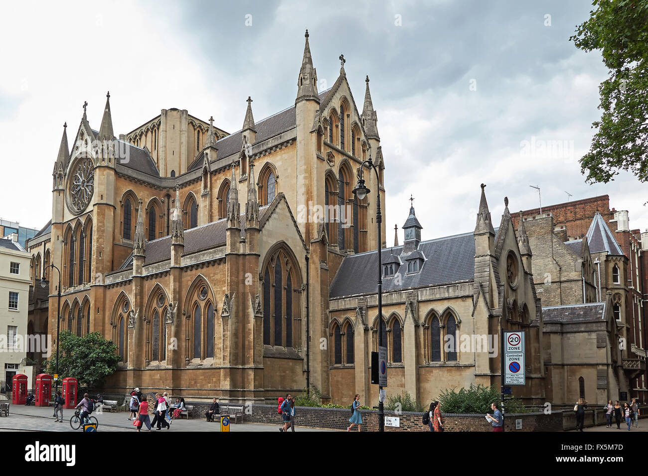 Londres, Angleterre - 31 juillet 2015 : situé à Bloomsbury, Londres Banque D'Images