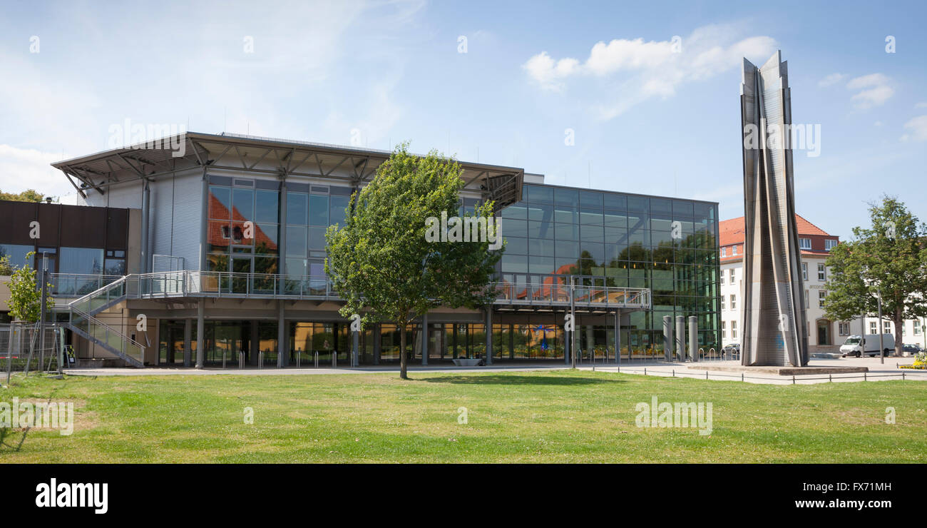 OsnabrückHalle, ancien hôtel de ville, d'Osnabrück, Basse-Saxe, Allemagne Banque D'Images