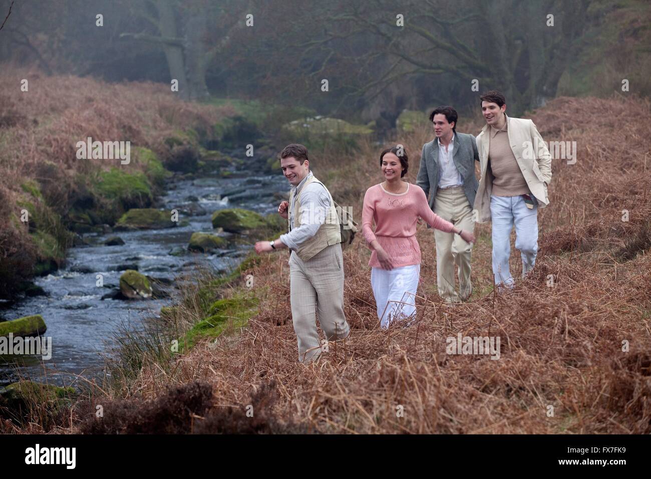 Testament de la jeunesse Année : 2014 Réalisateur : James Kent UK Taron Egerton , Kit Harington, Alicia Vikander, Colin Morgan Banque D'Images