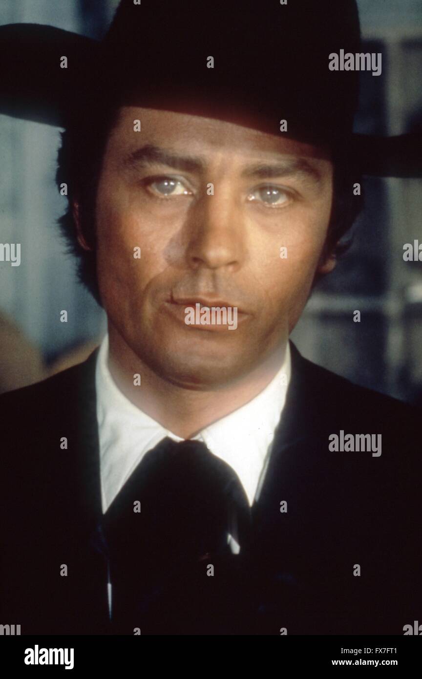 Soleil rouge Soleil Rouge Année : 1971 Espagne / Italie / France Réalisateur : Terence Young Alain Delon Banque D'Images