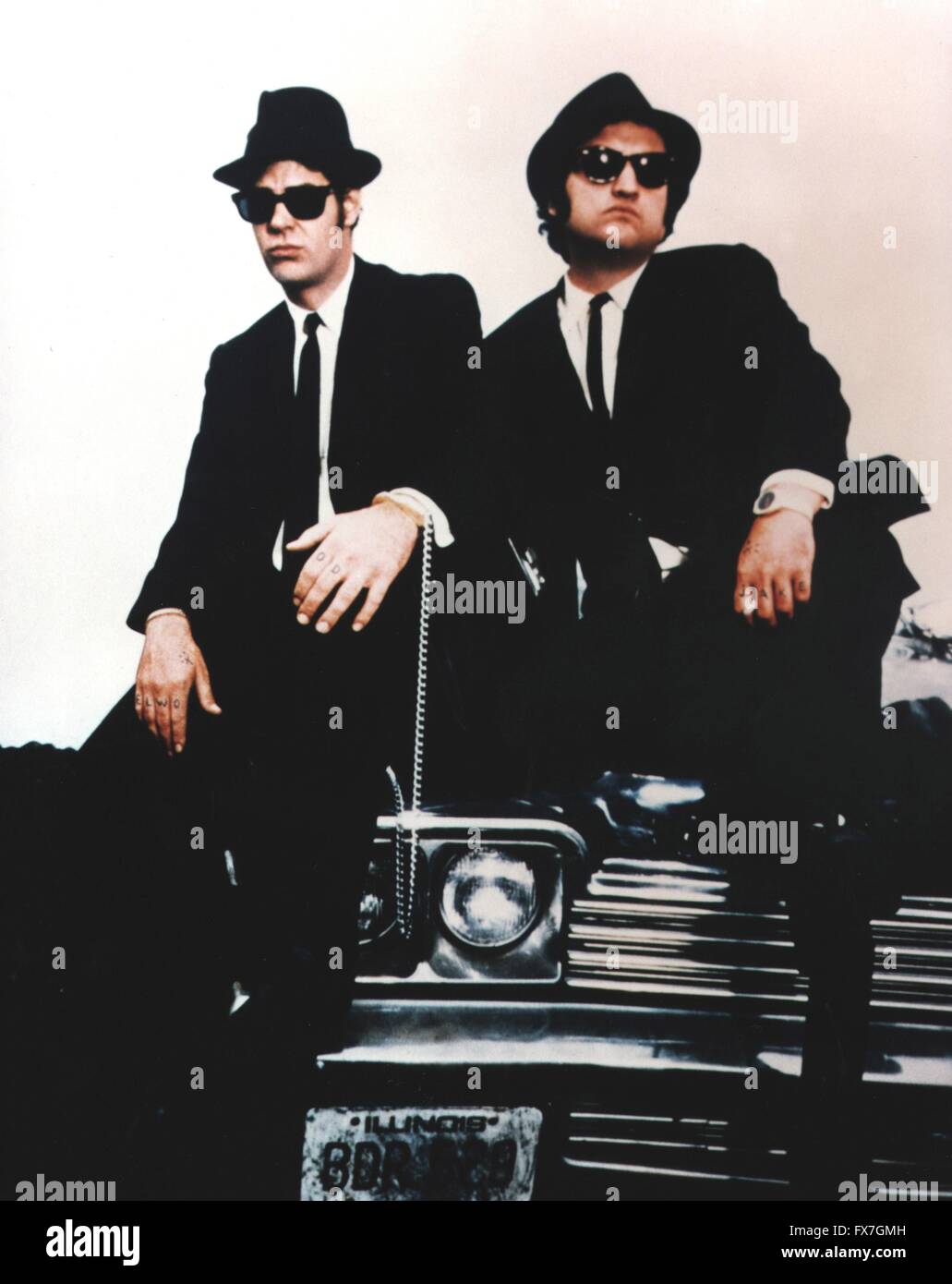 The Blues Brothers Année : 1980 USA Réalisateur : John Landis Dan Aykroyd, John Belushi Banque D'Images