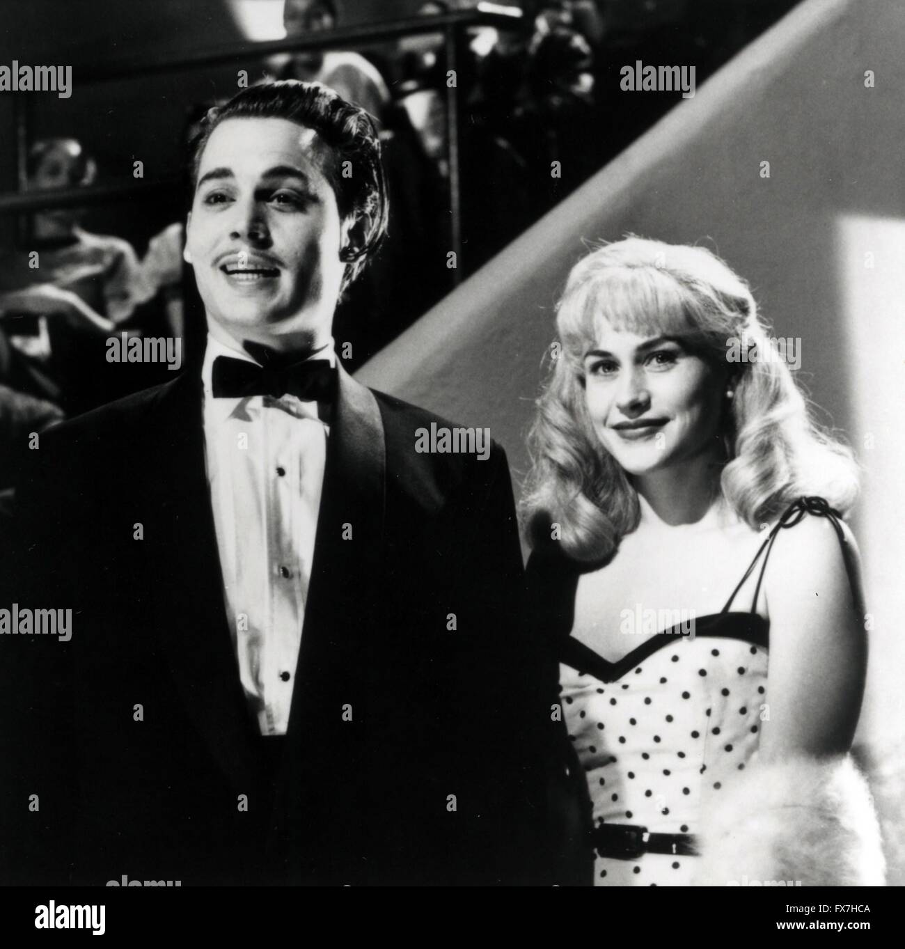 Ed Wood Année : 1994 USA Réalisateur : Tim Burton Johnny Depp, Patricia Arquette Banque D'Images