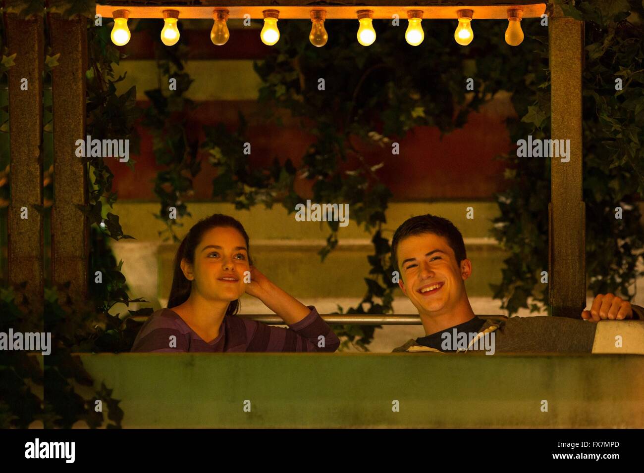 Poule Année : 2015 USA Réalisateur : Rob Letterman Dylan Minnette, Odeya Rush Banque D'Images