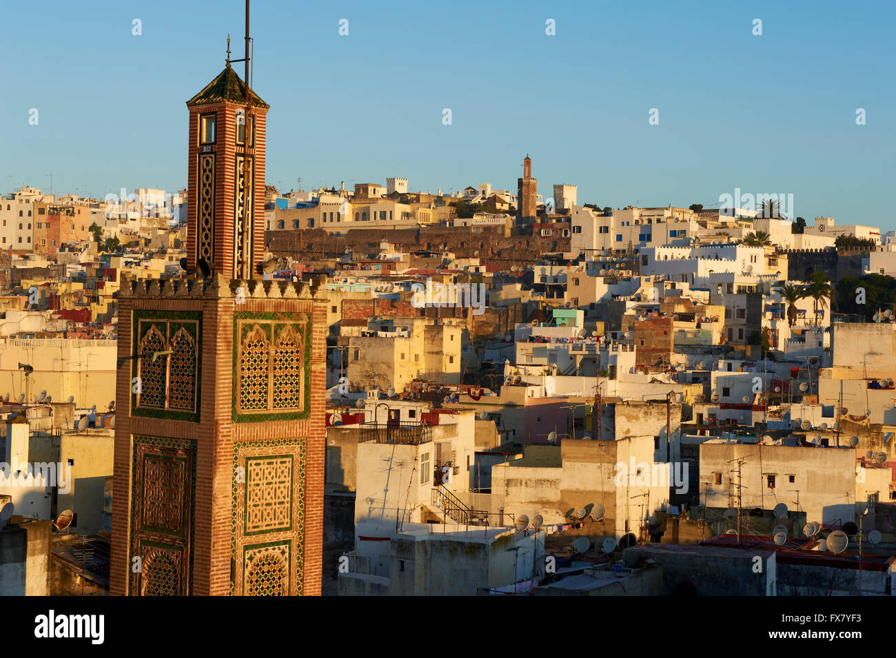 Maroc, Tanger, Medina, vieille ville Banque D'Images