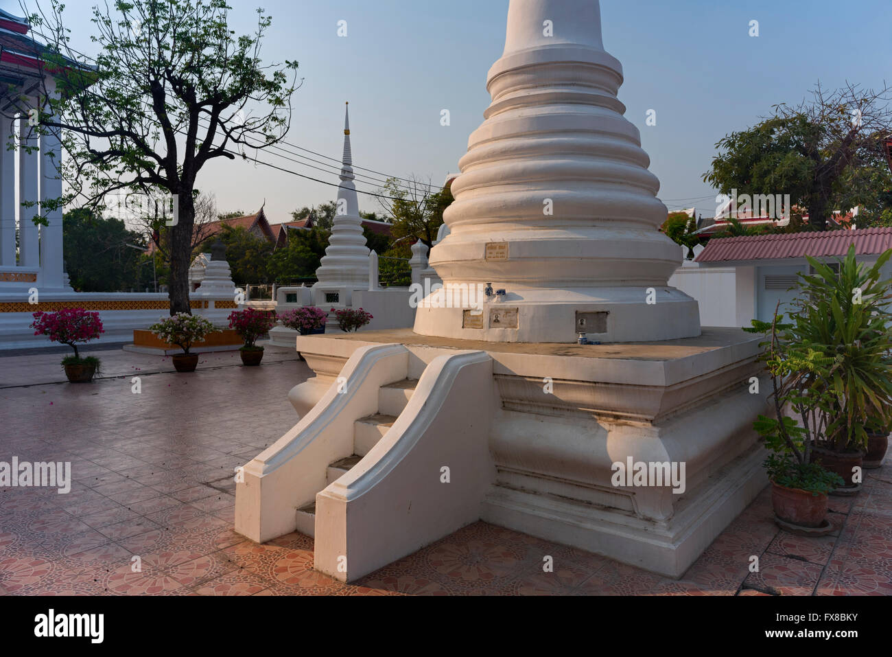 Wat Mahannapharam Bangkok Thaïlande Banque D'Images