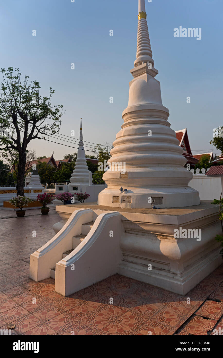 Wat Mahannapharam Bangkok Thaïlande Banque D'Images