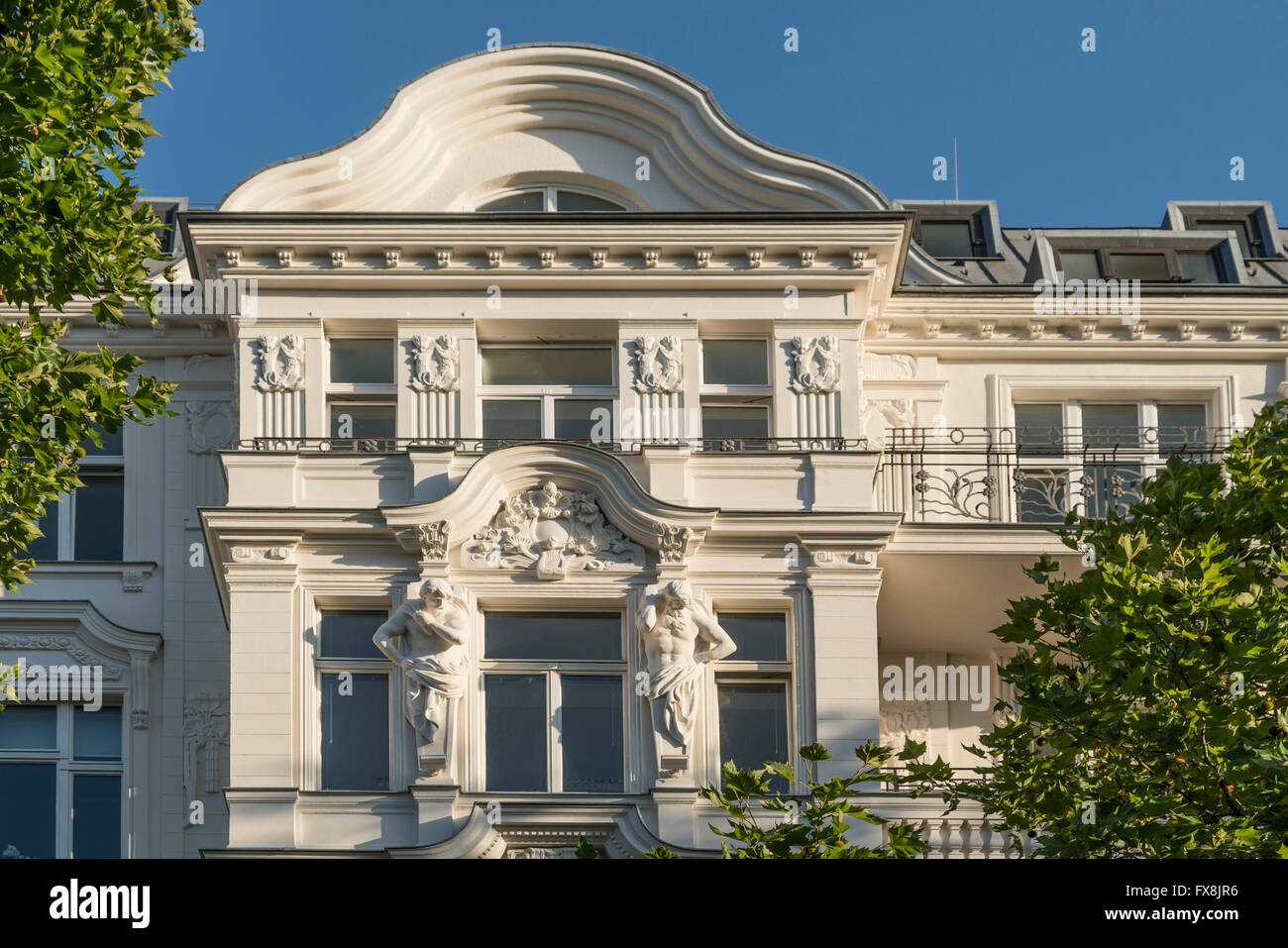 Kurfurstendamm, bâtiment luxueux, City West, Berlin Banque D'Images