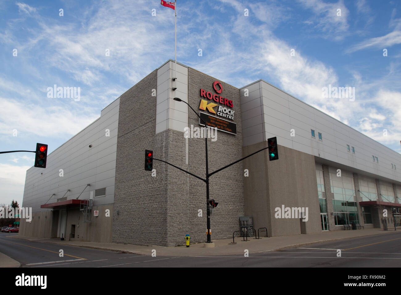 Rogers K-Rock Centre à Kingston (Ont.), le 14 décembre 2015. Banque D'Images