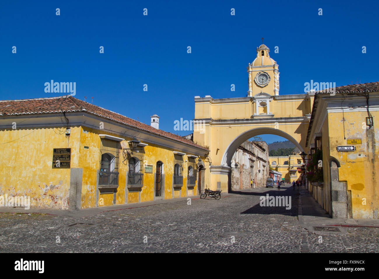 Arc de Santa Catalina, Antigua, Guatemala Banque D'Images