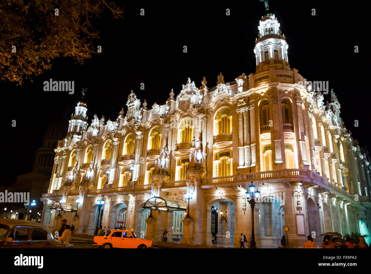 Gran Teatro de La Habana Havane Cuba Banque D'Images