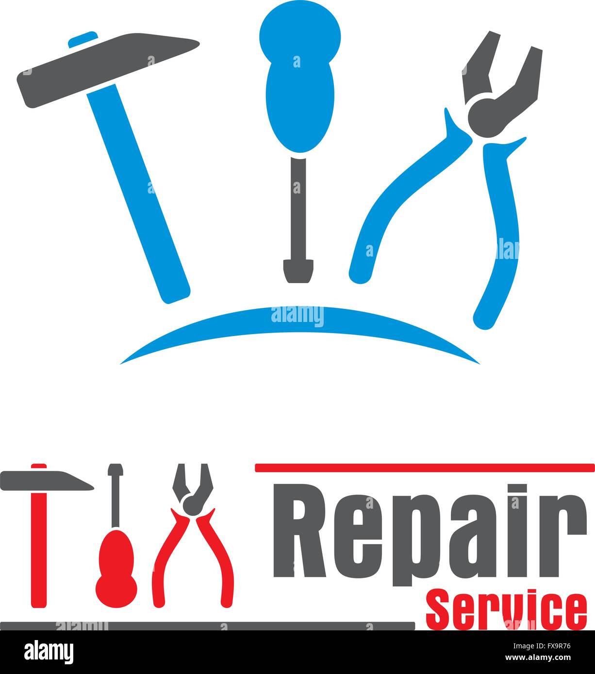 Logo des outils Banque d'images vectorielles - Alamy