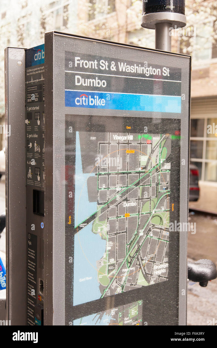 Dumbo, Brooklyn, New York, États-Unis d'Amérique. Banque D'Images