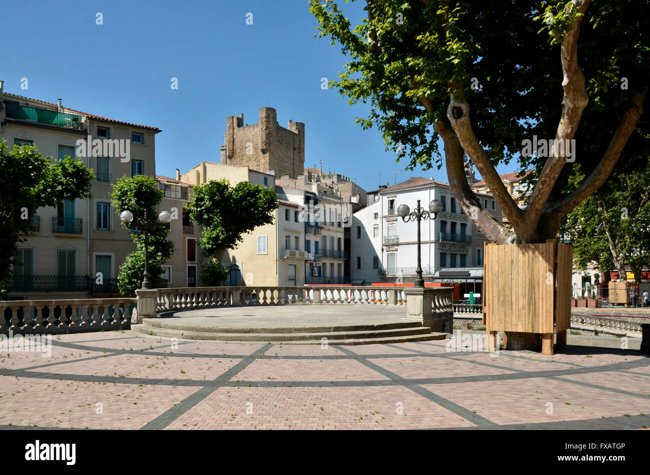 Narbonne en France Banque D'Images