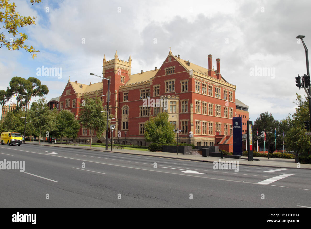 Bâtiment de l'Université d'Australie du Sud à Adelaide, Australie du Sud, Australie. Banque D'Images