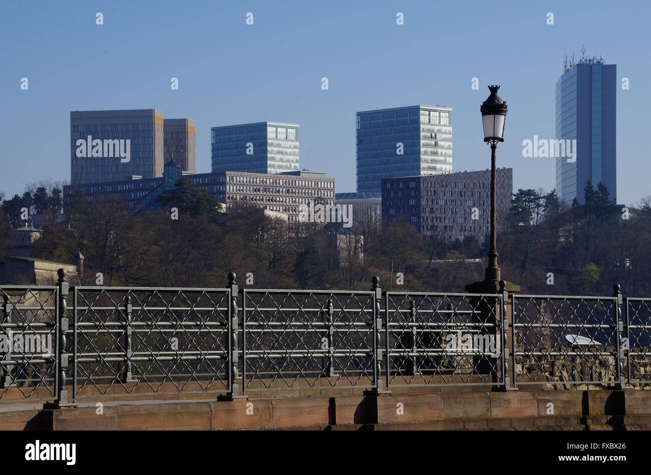 Luxembourg kirchberg Banque de photographies et d’images à haute